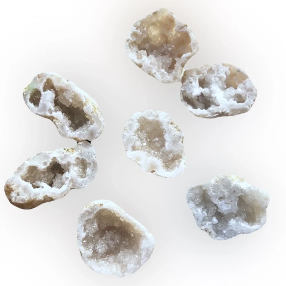 New Natural Stone Agate Slice Quartzs Crystal